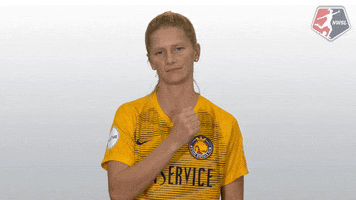 nwsl soccer pointing nwsl crest GIF