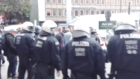 Cologne Police Break Up Far-Right Protest Against Pro-Erdogan Rally