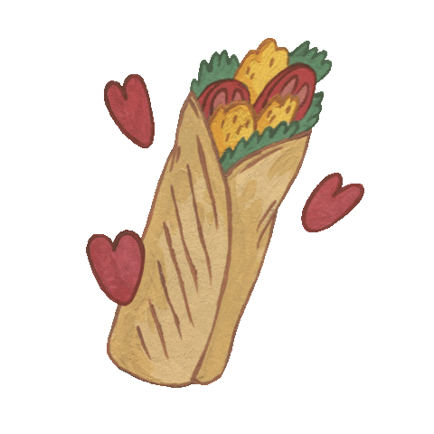 Food Love Sticker