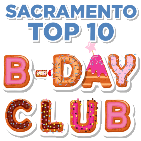 Birthday Sticker by Sacramento Top 10