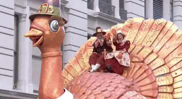 Macys Parade Tom Turkey GIF by The 96th Macy’s Thanksgiving Day Parade
