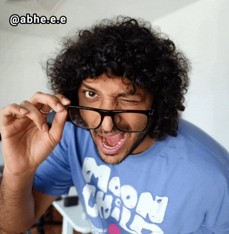 Expression Guy With Glasses GIF