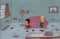 Beavis And Butthead Dancing GIF