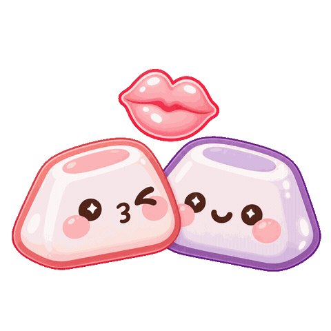 Piki Love Sticker by PikiPokiPrintStudio