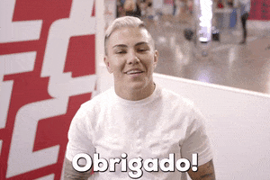 Jessica Andrade Thank You GIF by UFC