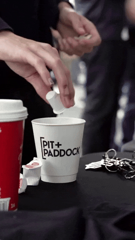 Half And Half Coffee GIF by Pit+Paddock