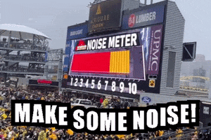Make Some Noise Pittsburgh GIF by Mike Hitt