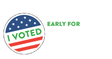 Voting 2020 Elections Sticker by Theresa Greenfield for Iowa