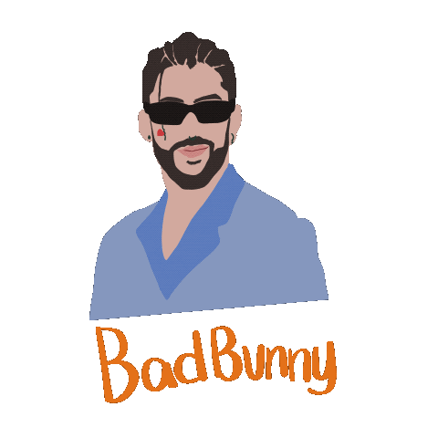 Badbunny Sticker