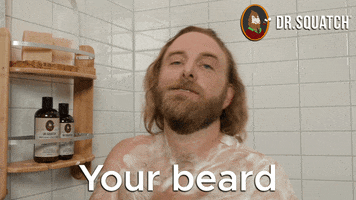 Beard Sack GIF by DrSquatchSoapCo