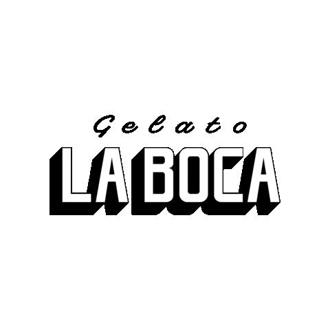 Gelato La Boca Sticker