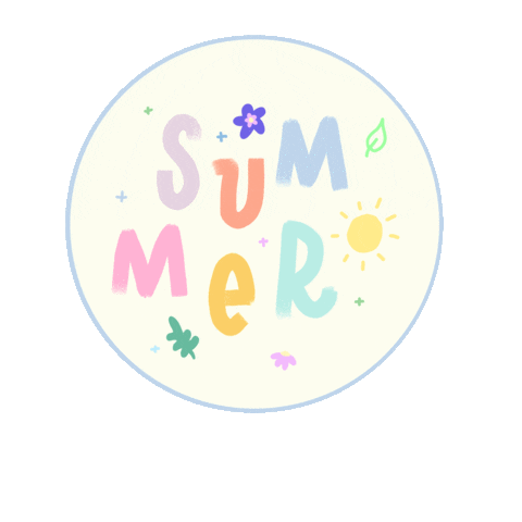 Happy Summer Sticker