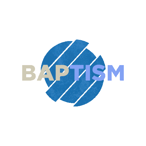 Jesus Baptism Sticker by Shepherd Church