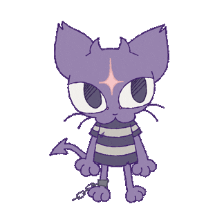 Devil Cat Sticker