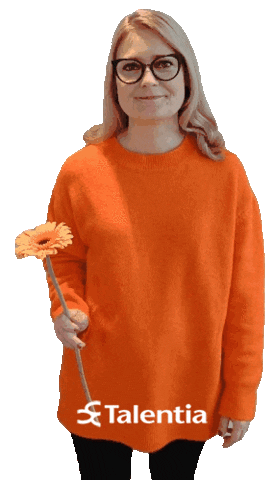 Flower Congratulations Sticker by Sosiaalialan korkeakoulutettujen ammattijärjestö Talentia ry