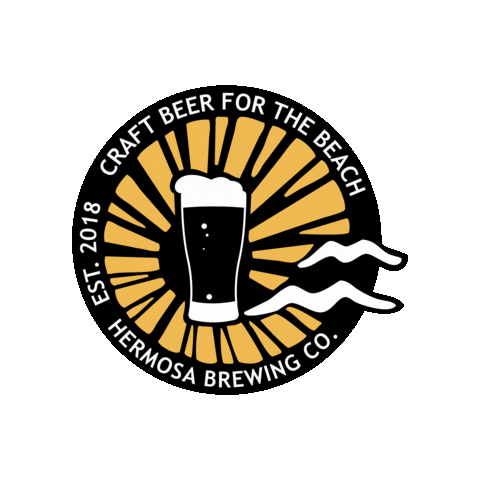 Hermosa Brewing Co Sticker