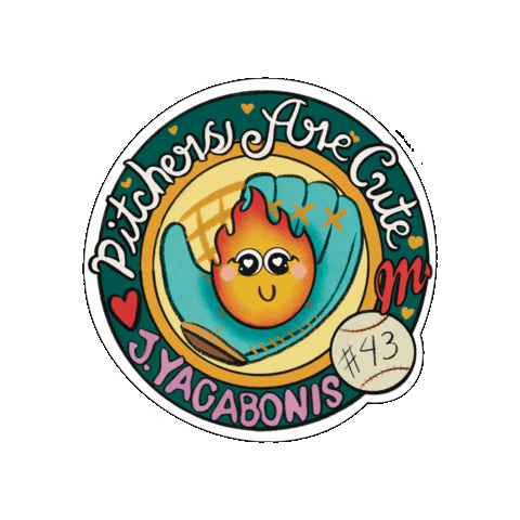 Diablos Rojos Pitchers Sticker