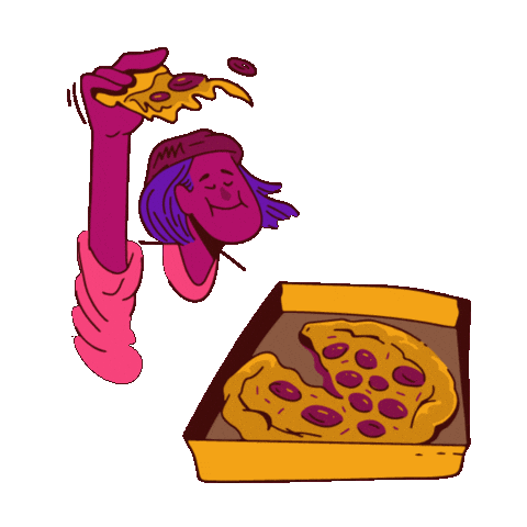 Pizza Sticker by Amo Ofertas Oficial