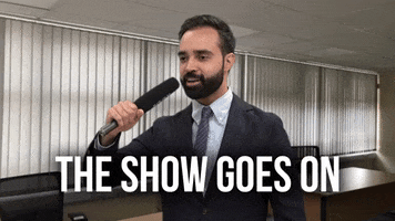 Show Goes On GIF by Abstra
