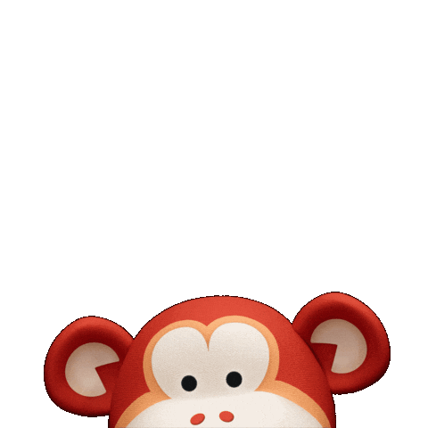 Monkey Puzzle Sticker