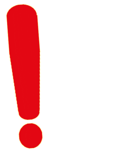 Exclamation Dlrg Sticker by OG Aldenhoven