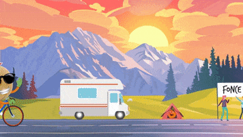 Camping Tour De France GIF by Socamil