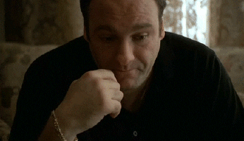 Frustrated Tony Soprano GIF - Find & Share on GIPHY