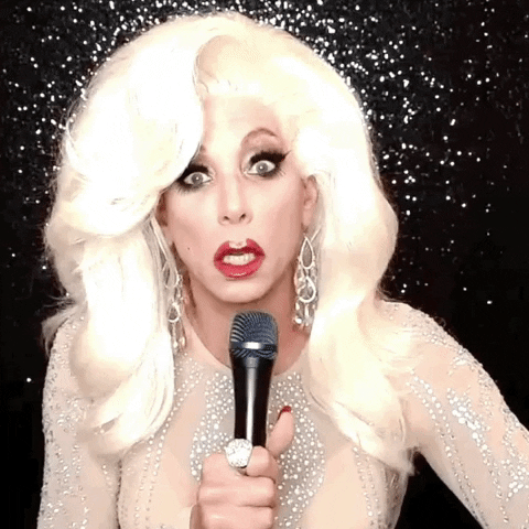 Shocked Drag Queen GIF by PT Media