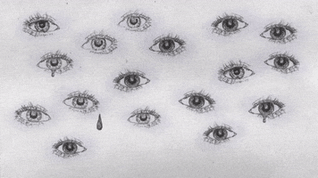 Sad Open Your Eyes GIF by Omer Gal