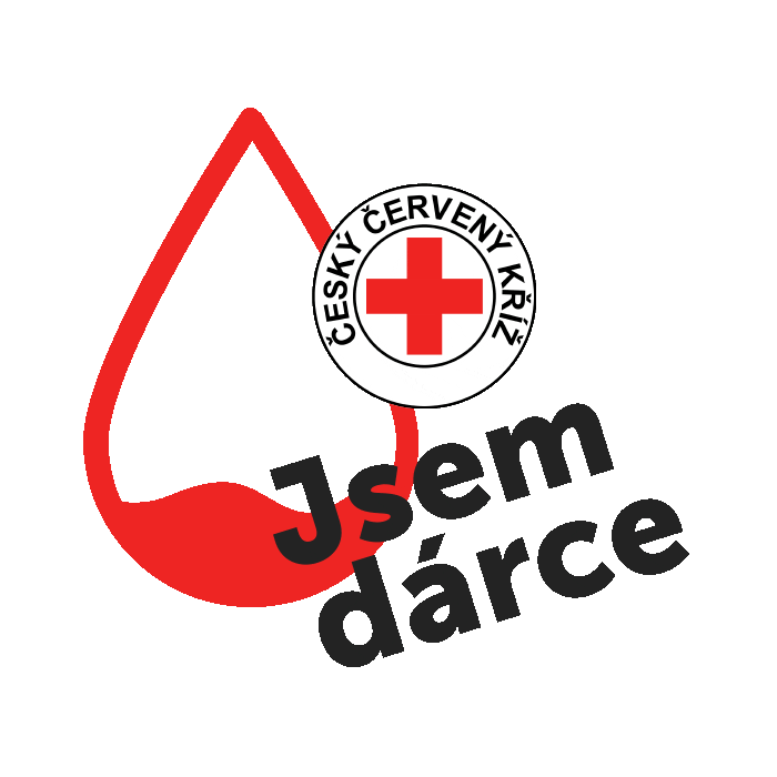 Blood Donor Sticker by Czech Red Cross