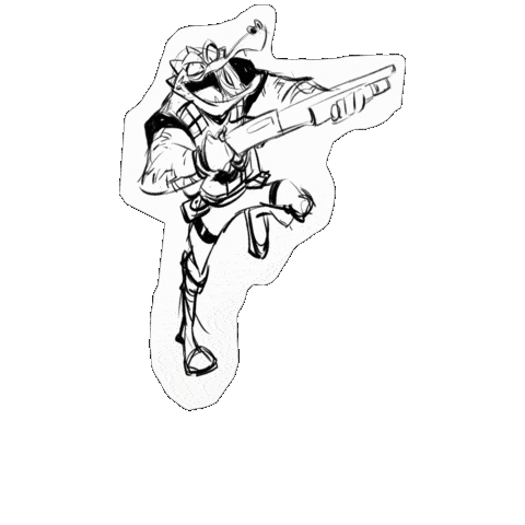 Donut Sticker by Vault Comics