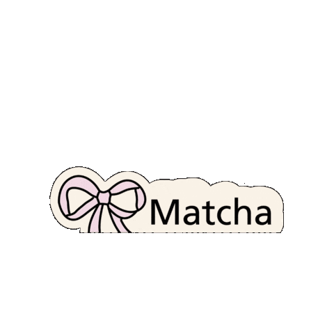 Pilates Matcha Sticker by Half Million