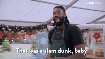 The Great American Baking Show Celebrity Special GIF by The Roku Channel