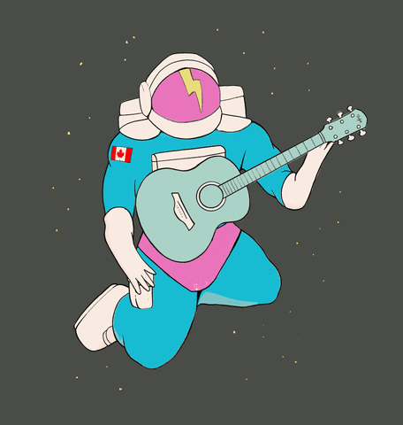David Bowie Astronaut GIF by Major Tom