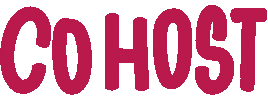 Hosting Co Host Sticker