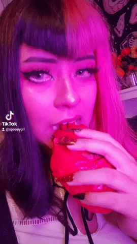 Heart Eating GIF by SpoopyDrws