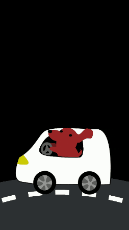 Dog Travel GIF by Flash Teatro