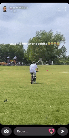 Taught Em How To Ride A Bike GIF