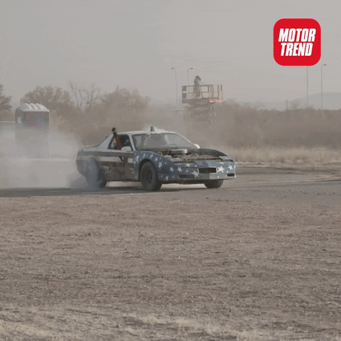 Burnout Burn Rubber GIF by MotorTrend