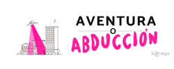 Aventura Abduccin Sticker by Biznaga
