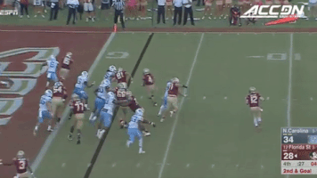 summercollider florida state juke deondre francois GIF