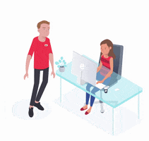 Work Computer GIF