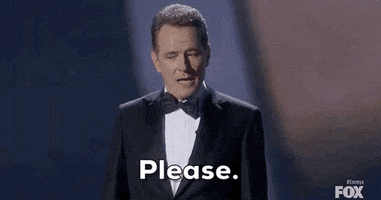 Bryan Cranston Please GIF by Emmys