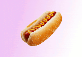 Hot Dog Pink GIF by Shaking Food GIFs
