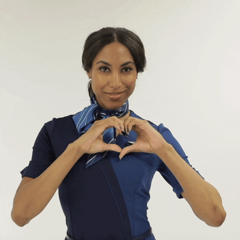 I Love You Heart GIF by Alaska Airlines