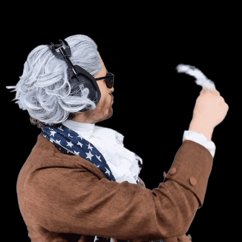 Drafting Founding Father GIF