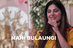 Call No GIF by Saloni Thakkar