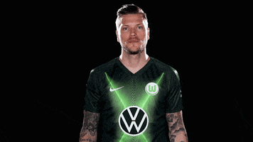 Daniel Ginczek Soccer GIF by VfL Wolfsburg