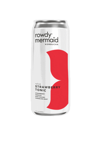 Rowdy Mermaid Kombucha Sticker
