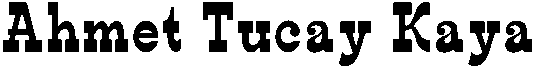 Ahmet Tuncay Kaya Sticker
